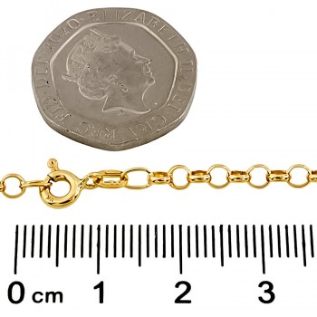 9ct gold 6g 20 inch belcher Chain